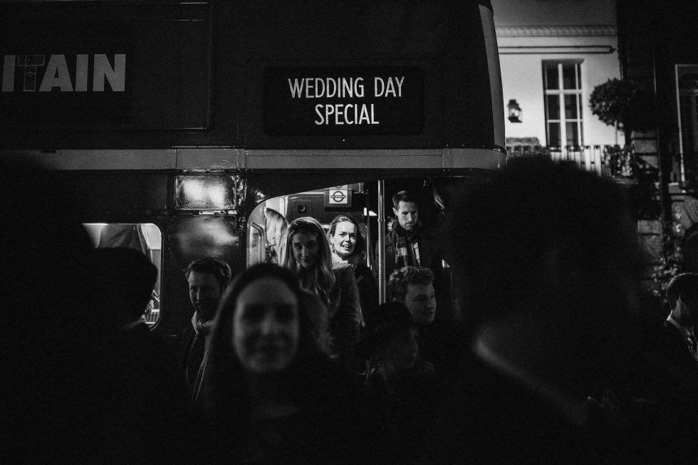 stylish mayfair London winter wedding